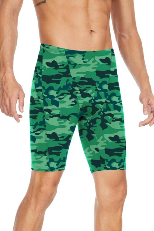 Men's Swim Jammers - Athletic Training Endurance Swimsuits Racing Competition Swimwear Sizes: 32-42