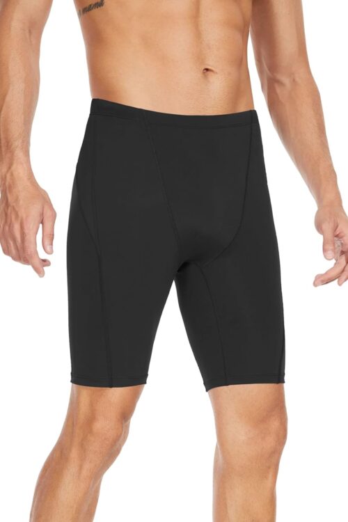 Men's Swim Jammers - Athletic Training Endurance Swimsuits Racing Competition Swimwear Sizes: 32-42